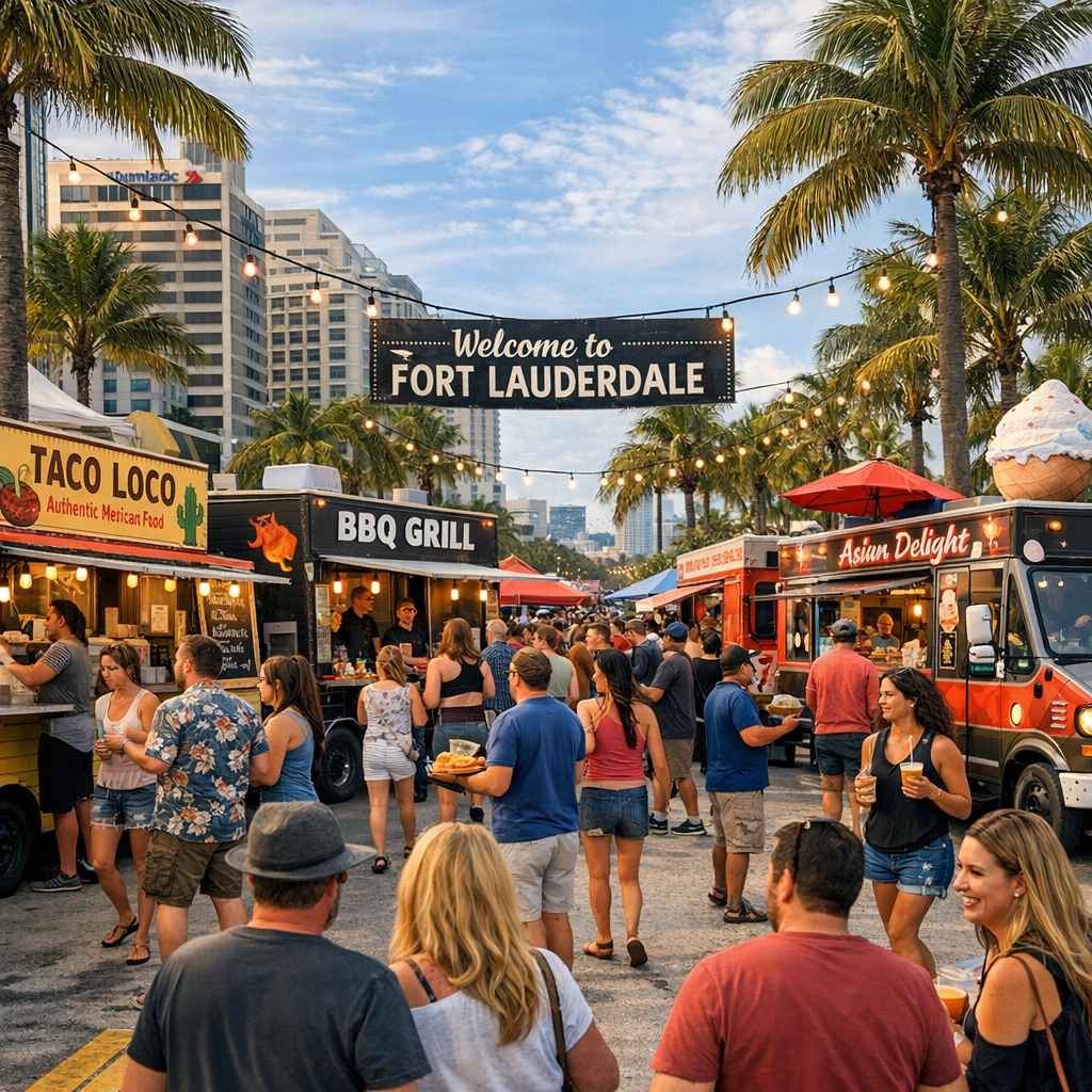 Exploring Fort Lauderdale’s Vibrant Food Truck Scene