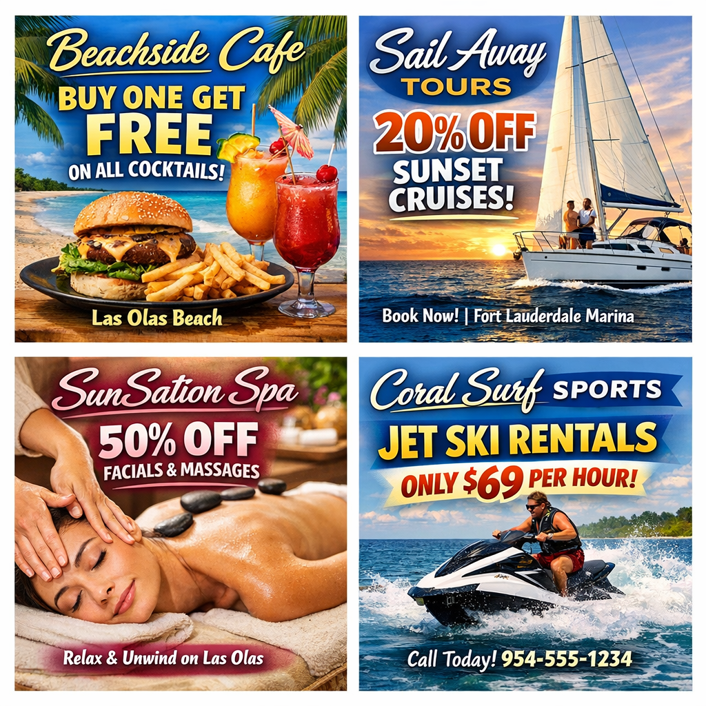 Discover Exclusive Deals from Fort Lauderdale’s Local Businesses