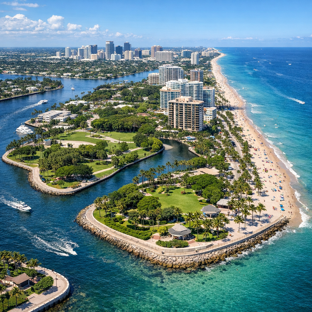Fort Lauderdale’s Climate Resilience: Navigating Rising Seas and Intensifying Heat